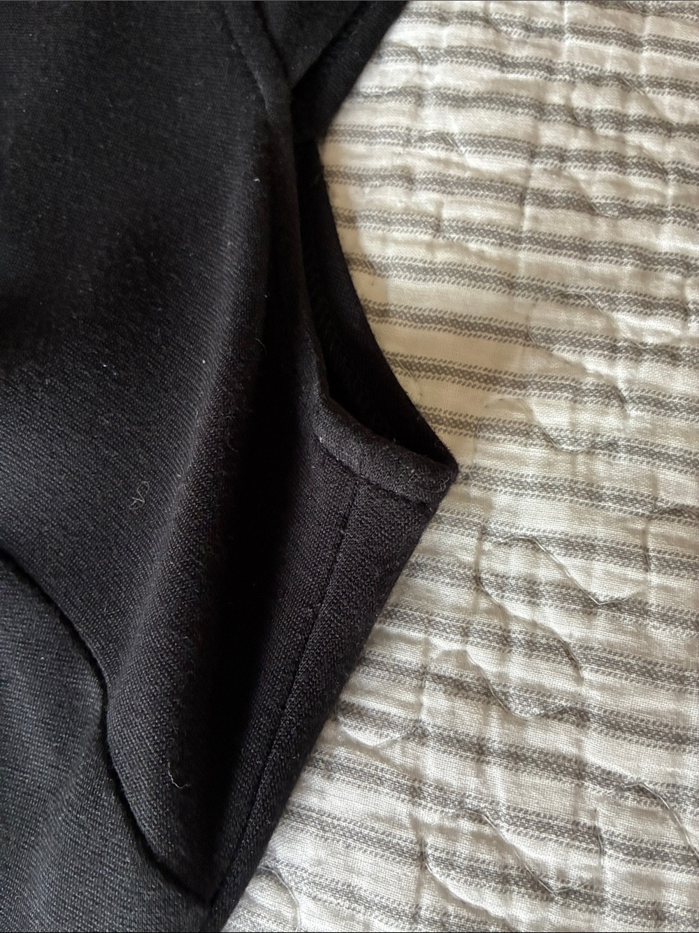 Black Studded Dress Cap-Sleeve Knee Length Size 8 - Picture 6 of 8